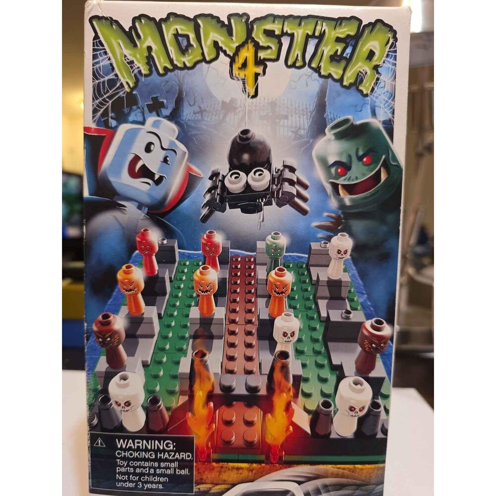 LEGO Games Monster 4 Board Game- Minifigures Halloween (1 missing)